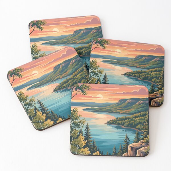 Item preview, Riding Mountain National Park Canada Travel Vintage designed and sold by RareDeerArt.