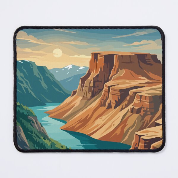Item preview, Gros Morne National Park Canada Travel Vintage designed and sold by RareDeerArt.