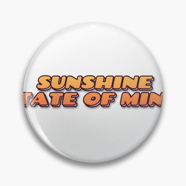 Item preview, "SUNSHINE STATE OF MIND" Retro Typography T-Shirt designed and sold by QuirkThreadsCo.