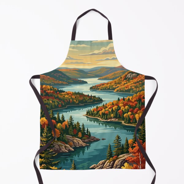 Item preview, La Mauricie National Park Canada Travel Vintage designed and sold by RareDeerArt.