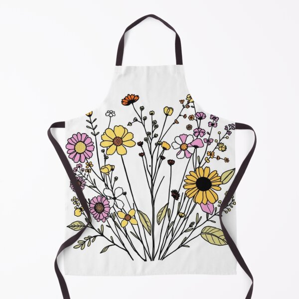 Item preview, Pressed Flowers Botanical Line - Modern Graphic Ar designed and sold by QuirkThreadsCo.