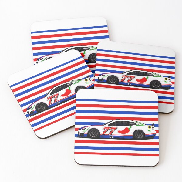 Item preview, Carson Hocevar #77 White Nascar designed and sold by PitWallArt.