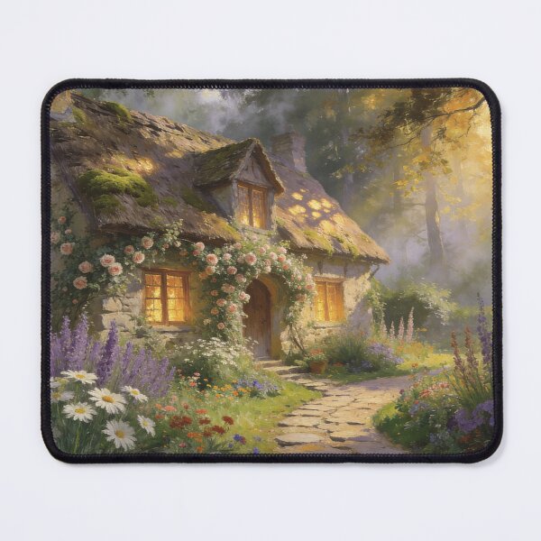 Item preview, Enchanted Woodland Cottage Garden designed and sold by BlareBlare.