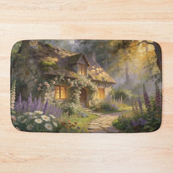 Item preview, Enchanted Woodland Cottage Garden designed and sold by BlareBlare.