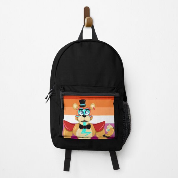 Item preview, FNAF Security Breach Glamrock Freddy Fazbear Lesbian Pride Halfbody designed and sold by IzzyFP-Designs.