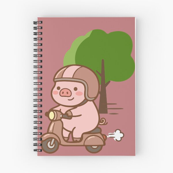 Item preview, A pig riding a motorcycle designed and sold by BGLucky.