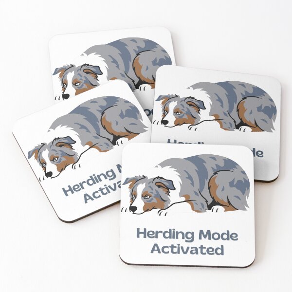 Item preview, Herding Mode Activated Funny Australian Shepherd Dog designed and sold by SW Shop.