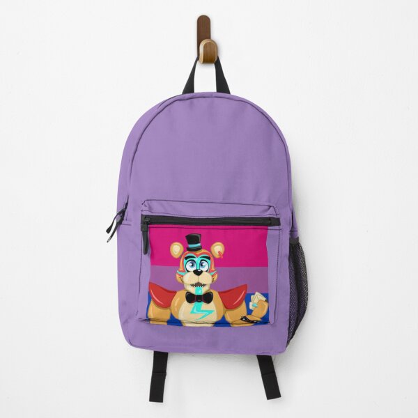 Item preview, FNAF Security Breach Glamrock Freddy Fazbear Bisexual Pride Halfbody designed and sold by IzzyFP-Designs.