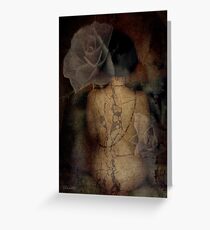 La historia en la piel Greeting Card