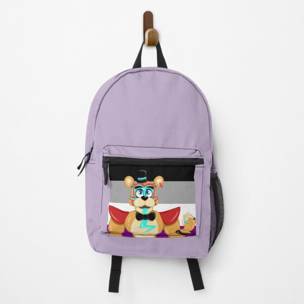 Item preview, FNAF Security Breach Glamrock Freddy Fazbear Asexual Pride Halfbody designed and sold by IzzyFP-Designs.