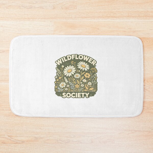 Item preview, Wildflower Society Vintage Botanical T-Shirt Design designed and sold by Spirit of Siam.