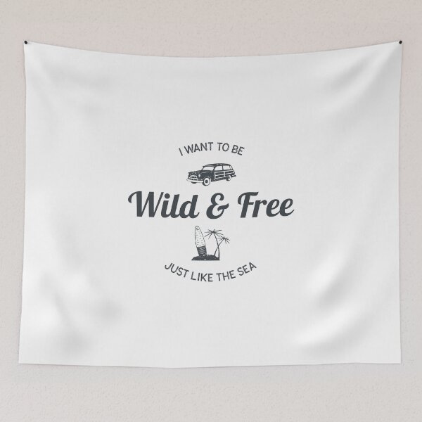 Item preview, Wild and Free designed and sold by Sea Sand 93428.