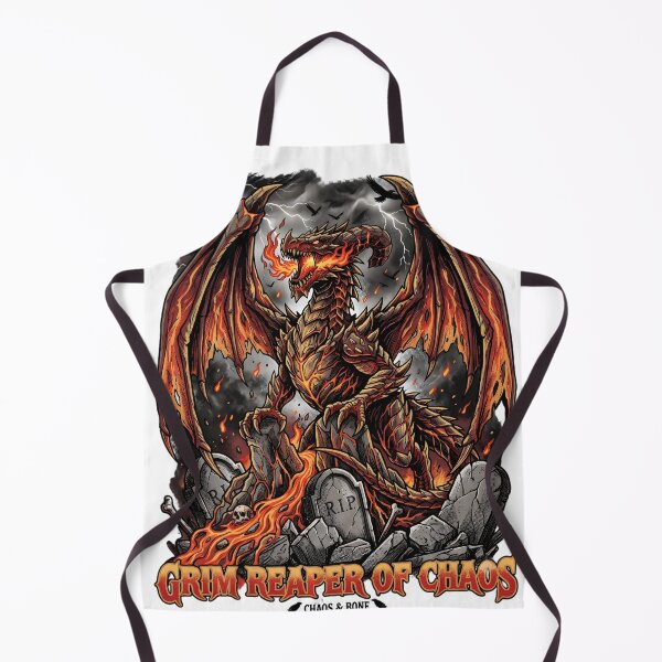 Item preview, Infernal Dragon | Grim Reaper of Chaos Fantasy Dragon T-Shirt designed and sold by AVINN-SENPAI.