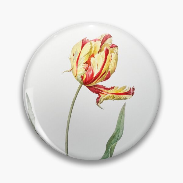 Item preview, Tulip Flowers Botanical Illustration designed and sold by TheRetroArtRoom.
