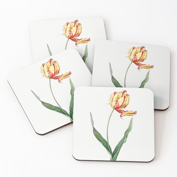 Item preview, Tulip Flowers Botanical Illustration designed and sold by TheRetroArtRoom.