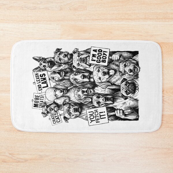 Item preview, Protest Dogs Funny Dog Lover Canine Breeds Veterinarian designed and sold by GrandeDuc.
