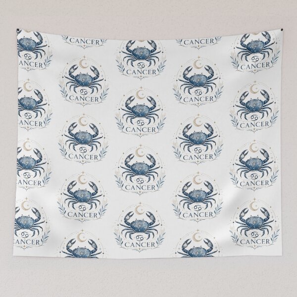 Item preview, Cancer Zodiac Astrology Cosmic Design designed and sold by Combat Skies.