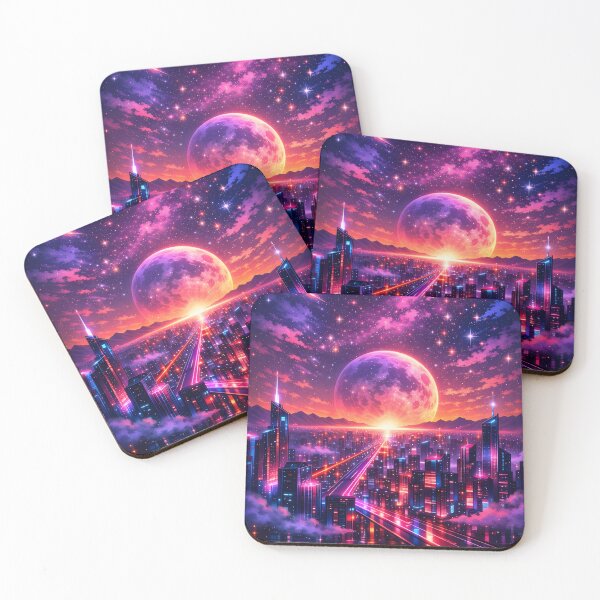 Item preview, Neon Skyline — City of Eternal Light designed and sold by Neo Tokio.