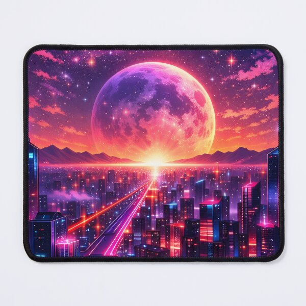 Item preview, Neon Skyline — City of Eternal Light designed and sold by Neo Tokio.