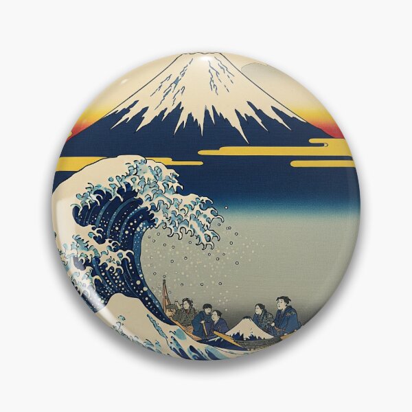 Item preview, Mount Fuji Under The Great Wave Ukiyo-e Art designed and sold by maplesoulkiller.
