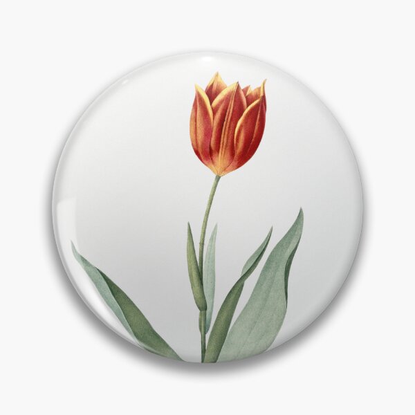 Item preview, Tulip Flowers Botanical Illustration designed and sold by TheRetroArtRoom.