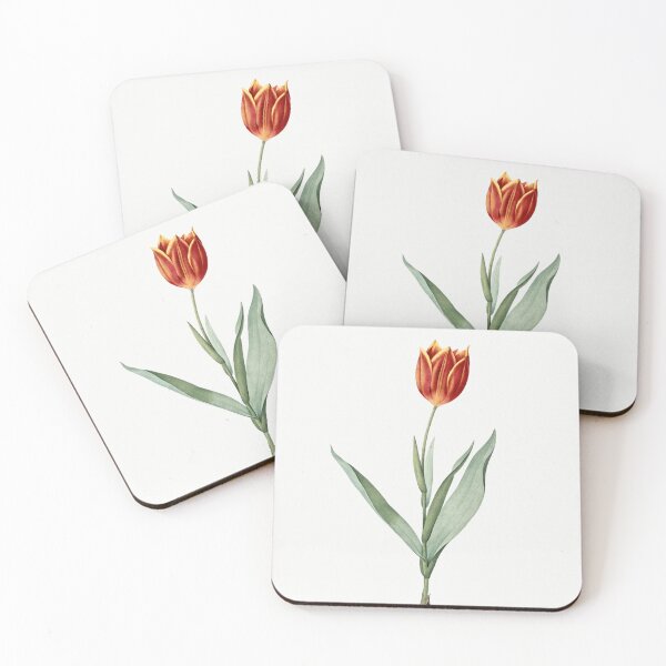 Item preview, Tulip Flowers Botanical Illustration designed and sold by TheRetroArtRoom.