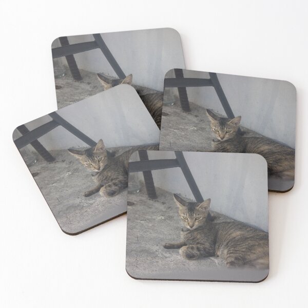 Item preview, Grey Cat_02 designed and sold by ROSE ANN BANILAR.