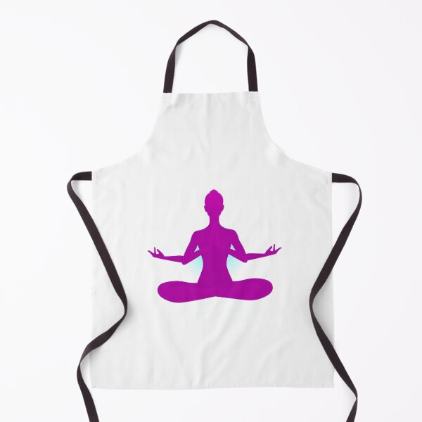 Item preview, Yoga Meditation Lotus Pose Silhouette Geometric - designed and sold by QuirkThreadsCo.