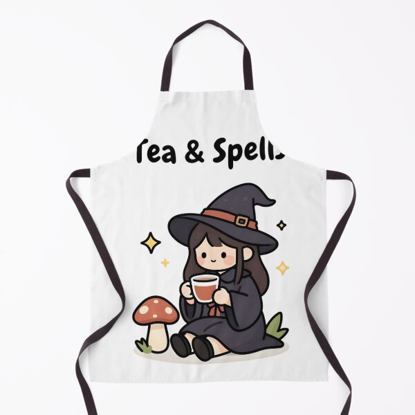 Item preview, Tea & Spells | Cute Cozy Witch Kawaii Halloween T-Shirt designed and sold by AVINN-SENPAI.