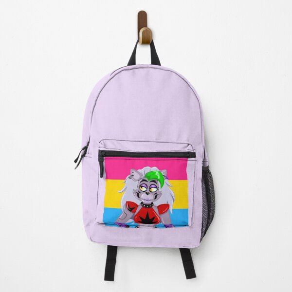 Item preview, FNAF Security Breach Glamrock Roxanne Wolf Pansexual Pride Halfbody Design designed and sold by IzzyFP-Designs.
