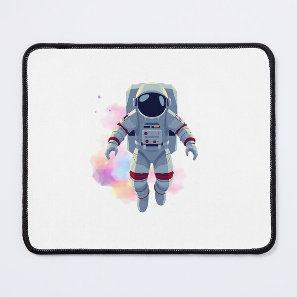 Item preview, Astronaut Low Poly Astronaut - Modern Graphic Art designed and sold by QuirkThreadsCo.