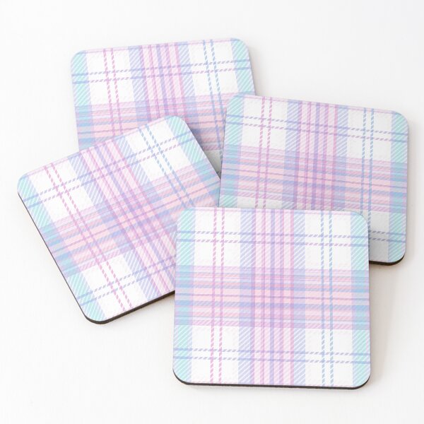 Item preview, Purple Pink Blue White Plaid Tartan designed and sold by SeaStarAlex.