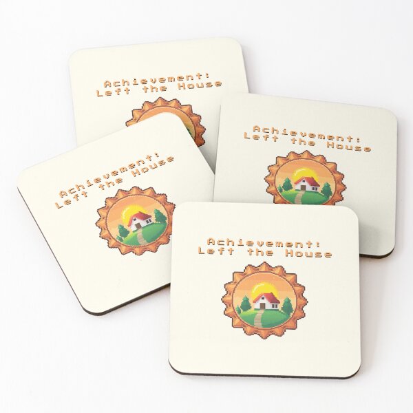 Item preview, Achievement: Left the House designed and sold by TeeHee Puns.
