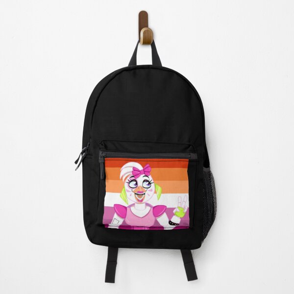 Item preview, FNAF Security Breach Glamrock Chica Lesbian Pride Halfbody Design designed and sold by IzzyFP-Designs.