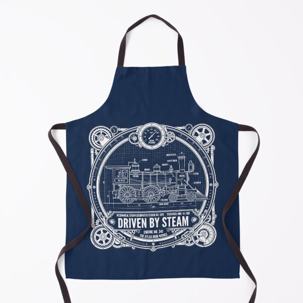 Item preview, Driven By Steam Mechanical Locomotive Blueprint designed and sold by SplashTastic.
