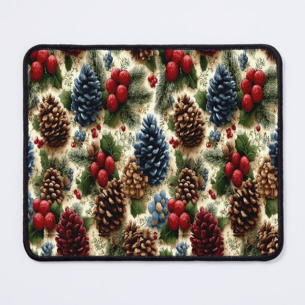 Item preview, Festive Winter Pinecones and Holly Berries designed and sold by colorful-white.