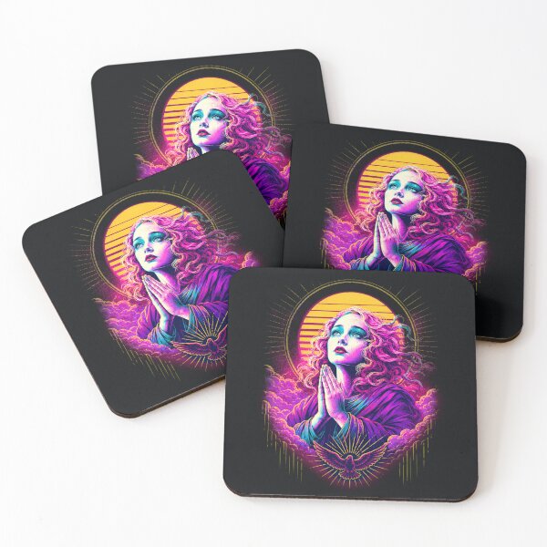 Item preview, Veni Sancte Spiritus | Neon Prayer designed and sold by Sanctum Icons.