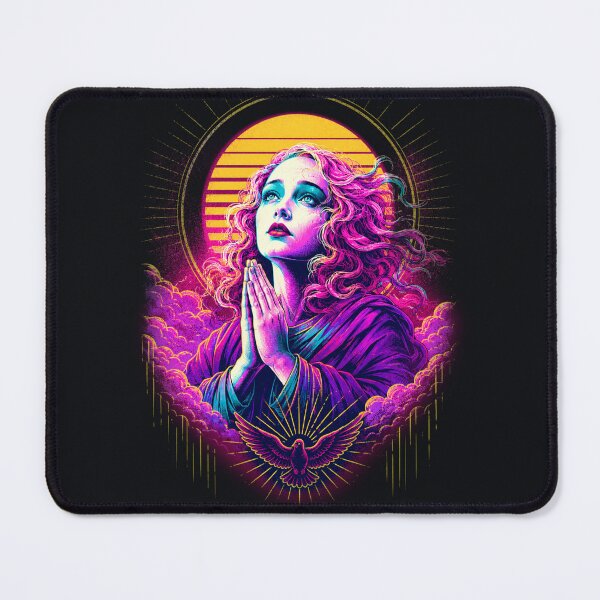 Item preview, Veni Sancte Spiritus | Neon Prayer designed and sold by Sanctum Icons.