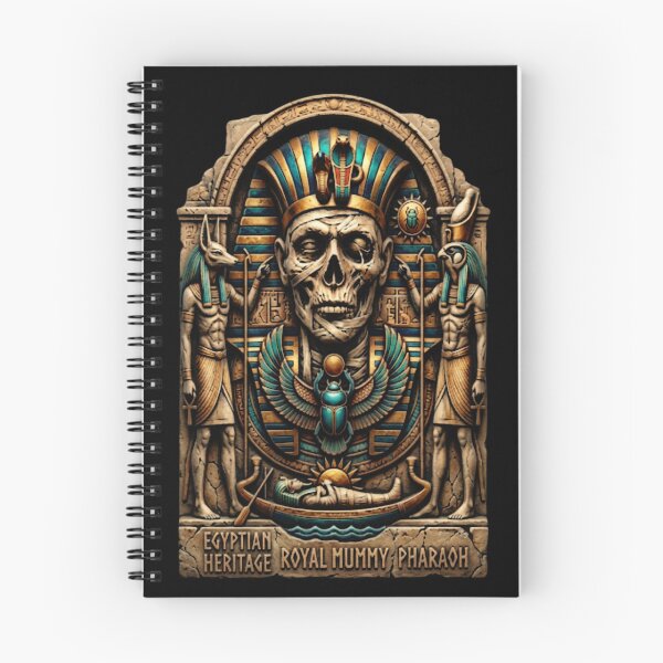 Item preview, The Curse of the Pharaoh: Ancient Egyptian Mummy Relief designed and sold by Hieroglyphia.