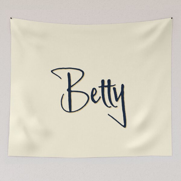 Item preview, BETTY personalized type design designed and sold by CharlottePlaceArt.