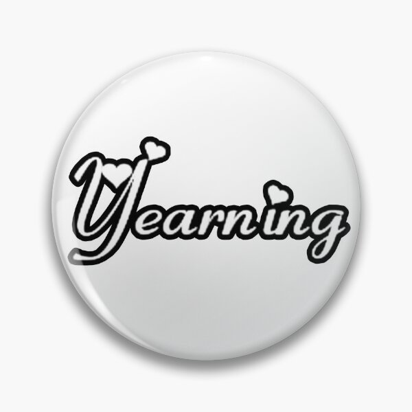 Item preview, “yearning” heart logo white version designed and sold by meuliasshop.