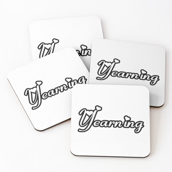 Item preview, “yearning” heart logo white version designed and sold by meuliasshop.