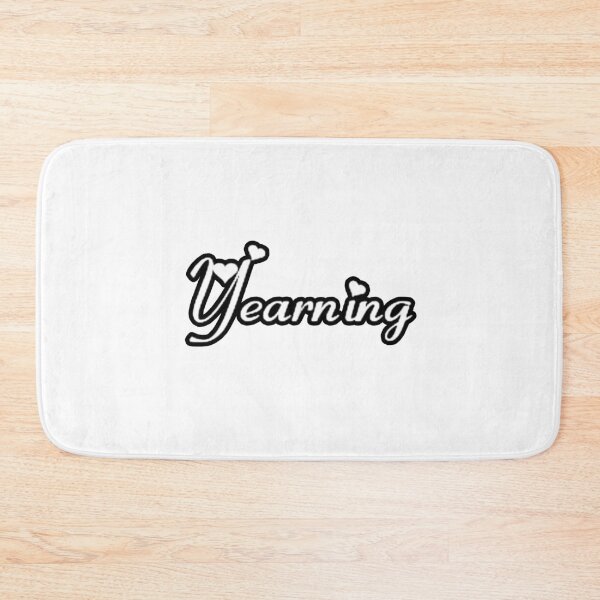 Item preview, “yearning” heart logo white version designed and sold by meuliasshop.