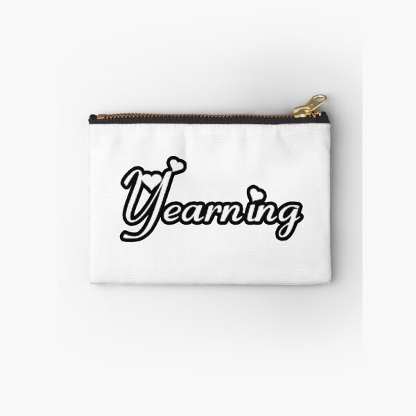 Item preview, “yearning” heart logo white version designed and sold by meuliasshop.