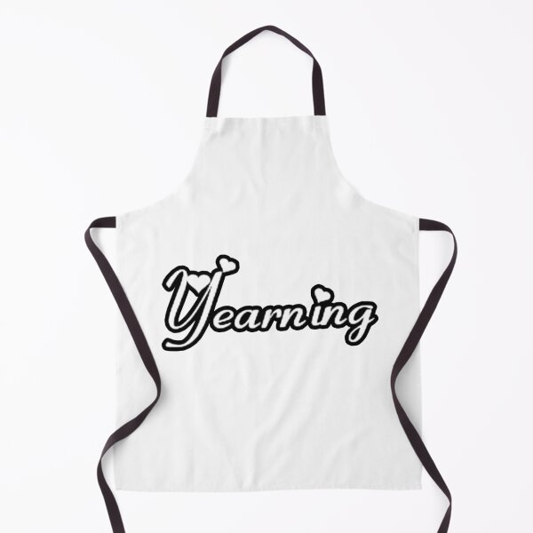 Item preview, “yearning” heart logo white version designed and sold by meuliasshop.