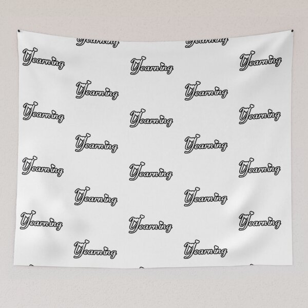 Item preview, “yearning” heart logo white version designed and sold by meuliasshop.