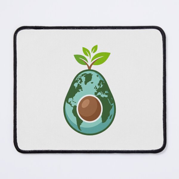 Item preview, Eco Avocado Earth Environmental Awareness designed and sold by SplashTastic.
