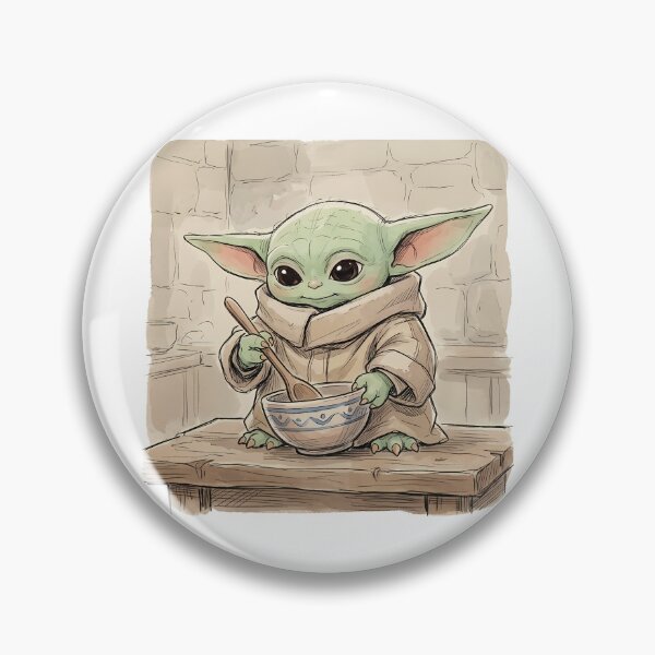 Item preview, BABY YODA RUSTIC KITCHEN designed and sold by LIS AND MELIVERSO.