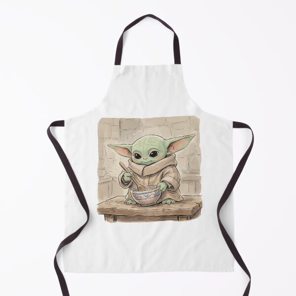 Item preview, BABY YODA RUSTIC KITCHEN designed and sold by LIS AND MELIVERSO.