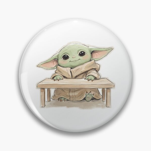 Item preview, BABY YODA WOODEN TABLE designed and sold by LIS AND MELIVERSO.